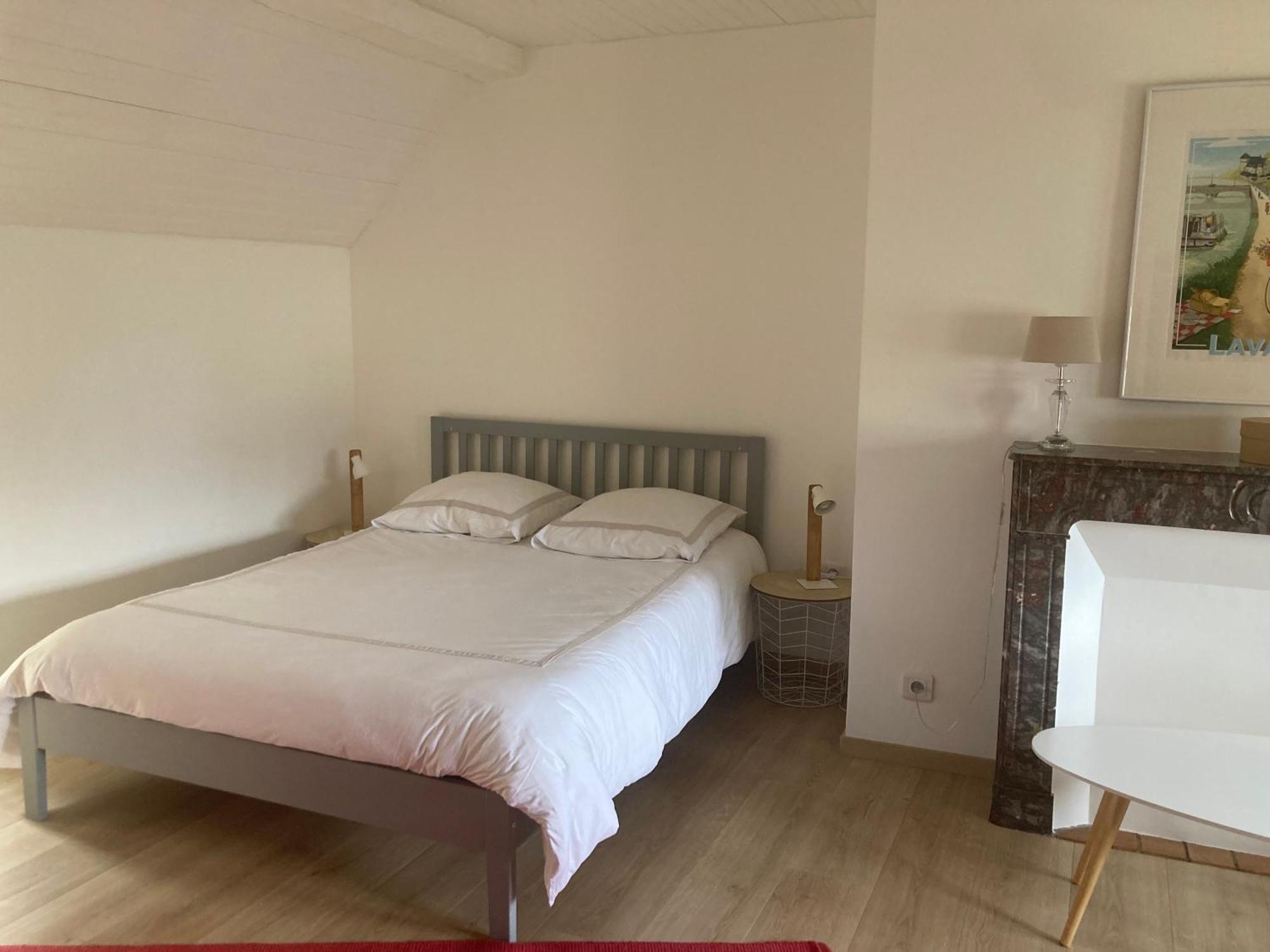 Le Logis Du Vassal Bed & Breakfast ลาวาล ภายนอก รูปภาพ